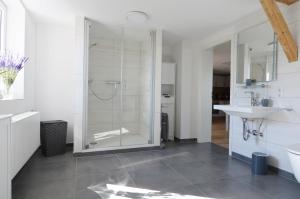 Koupelna v ubytování Ferienwohnung Koldas DG