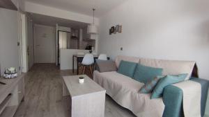 Posezení v ubytování Apartamento cerca de la playa en l'Estartit