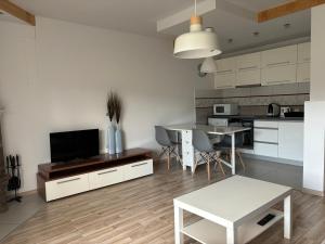 Kuchyňa alebo kuchynka v ubytovaní Apartament Widokowy