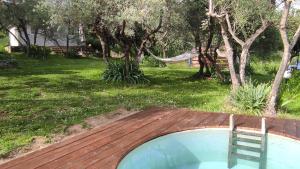 Zahrada ubytování B&B La casina di Iris