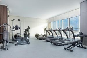 Fitness centrum a/nebo fitness zařízení v ubytování Nivel Hotel Abha + 37 fotografií