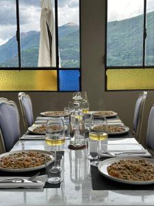 Nespecifikovaný výhled na hory nebo výhled na hory při pohledu z bed and breakfast