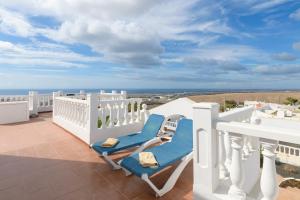 Balkón alebo terasa v ubytovaní Finca La Calera Lanzarote