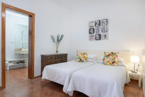 Posteľ alebo postele v izbe v ubytovaní Finca La Calera Lanzarote