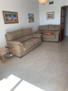 Χώρος καθιστικού στο Adra apartment 2nd line to sea