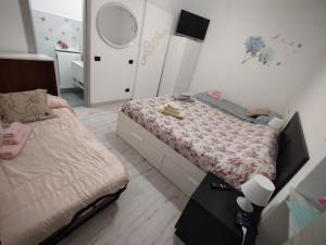 Postel nebo postele na pokoji v ubytování Sweet home