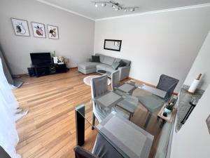 Posezení v ubytování Apartment Machico near the beach