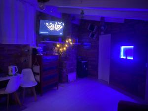 TV a/nebo společenská místnost v ubytování Villa Irma guest house