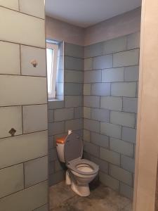 Koupelna v ubytování Apartman u lesa