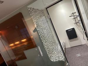 Koupelna v ubytování Traumwohnung mit eigenem Spa