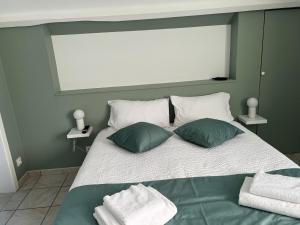 Säng eller sängar i ett rum på Casa Di fiore