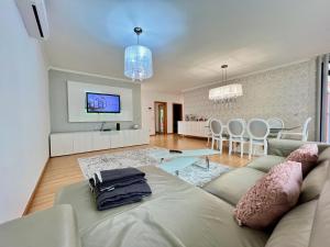 TV a/nebo společenská místnost v ubytování Casa Saramago by AnaLodges