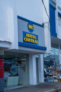 Certifikát, hodnocení, plakát nebo jiný dokument vystavený v ubytování Hotel Central