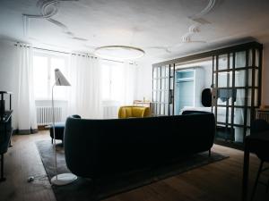 Posezení v ubytování artHotel Blaue Gans