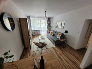 Χώρος καθιστικού στο Farmer's House