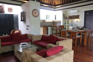 Zona d'estar a Vlad Bali Villa