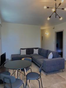 Χώρος καθιστικού στο Horizon Blu Blu apartment