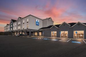 a rendering of a hotel with a parking lot at Best Western Shackleford in Little Rock