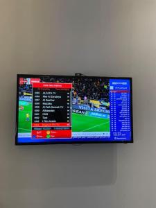 TV a/nebo společenská místnost v ubytování apartment berriko