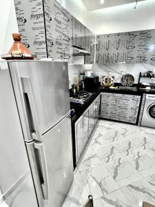 Kuchyň nebo kuchyňský kout v ubytování apartment berriko