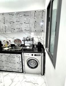 Kuchyň nebo kuchyňský kout v ubytování apartment berriko