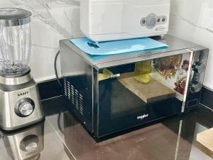 Kuchyň nebo kuchyňský kout v ubytování apartment berriko