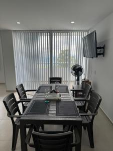TV a/nebo společenská místnost v ubytování Duplex La Mesa Cundinamarca