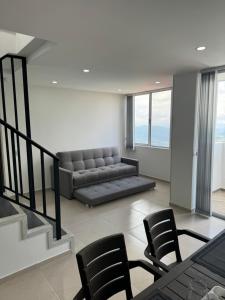 Posezení v ubytování Duplex La Mesa Cundinamarca