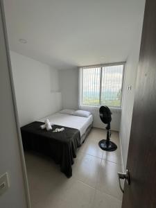 Postel nebo postele na pokoji v ubytování Duplex La Mesa Cundinamarca