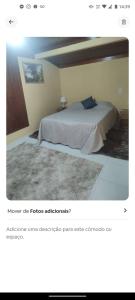 Ліжко або ліжка в номері Rancho do Beto
