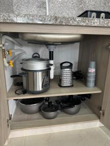 Kuchyň nebo kuchyňský kout v ubytování Duplex La Mesa Cundinamarca