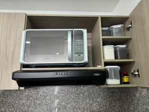 Kuchyň nebo kuchyňský kout v ubytování Duplex La Mesa Cundinamarca