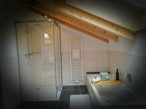 Koupelna v ubytování Ferienwohnungen Franz Hofreiter + 29 fotografií