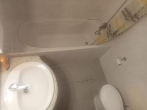 a bathroom with a white toilet and a tub at Lombada Villa Comfort in Ponta Delgada +17 photos