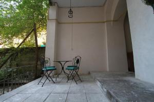 Balkón nebo terasa v ubytování Versus Art Studio
