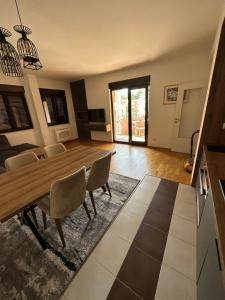 Kuchyň nebo kuchyňský kout v ubytování Apartmani Jedro