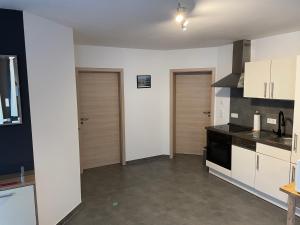 Kuchyň nebo kuchyňský kout v ubytování Ferienwohnung Sarah & Thorsten Blum