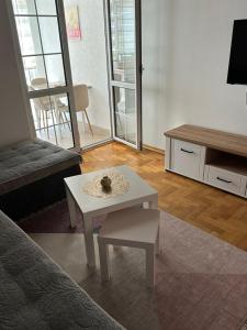 Posezení v ubytování Apartmani Jedro