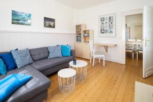 Khu vực ghế ngồi tại Villa am Edersee