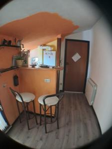 A kitchen or kitchenette at Piccolo paradiso