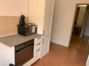 Η κουζίνα ή μικρή κουζίνα στο Apartament za ratuszem +10 φωτογραφίες
