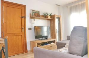 Μια τηλεόραση ή/και κέντρο ψυχαγωγίας στο Apartamento San Sebastian