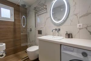 Koupelna v ubytování Evelina Luxury Suites in Corfu