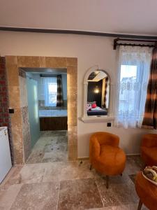Posezení v ubytování Dirilis Banarya Apart hotel