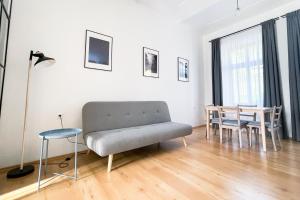 Posezení v ubytování Apartmán TYRŠOVKA
