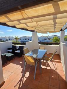 Balkón nebo terasa v ubytování Condado de Alhama Apartment