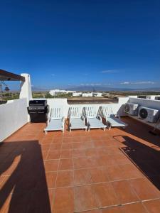 Balkón nebo terasa v ubytování Condado de Alhama Apartment