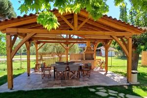 Zahrada ubytování Berry House Nikiti