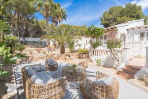 Zahrada ubytování CostaBlancaDreams Casa Romero