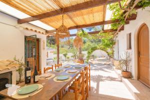 Restaurace v ubytování CostaBlancaDreams Casa Romero